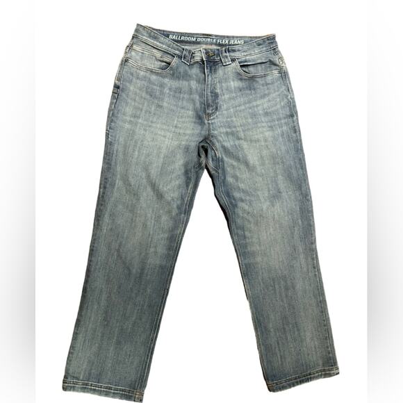 Duluth Trading Company Ballroom Double Flex Denim Jeans 34 x 30 Relaxed Fit - Picture 1 of 7